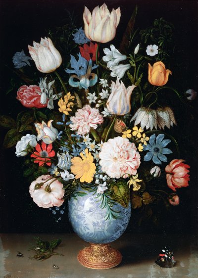 花の花束、1609 作： Ambrosius the Elder Bosschaert